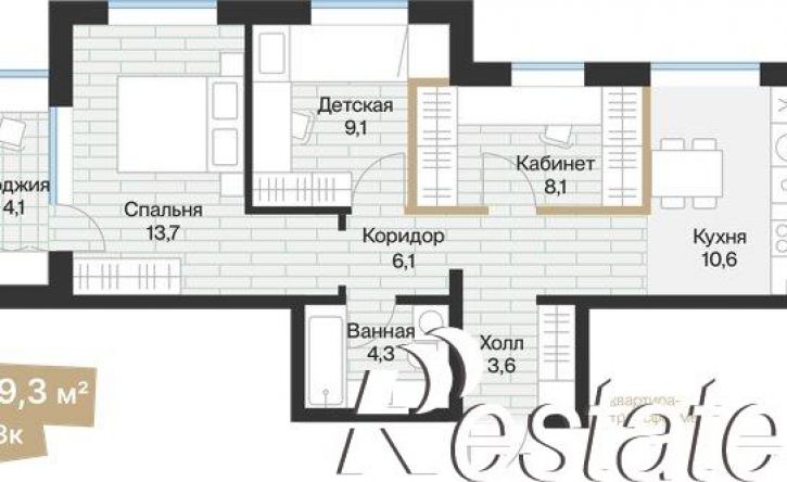 2-комн квартира улица Игоря Комиссарова, 25,  д. 25
