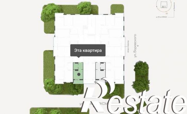 1-комн квартира улица Республики, 204 к20,  д. 204 к20