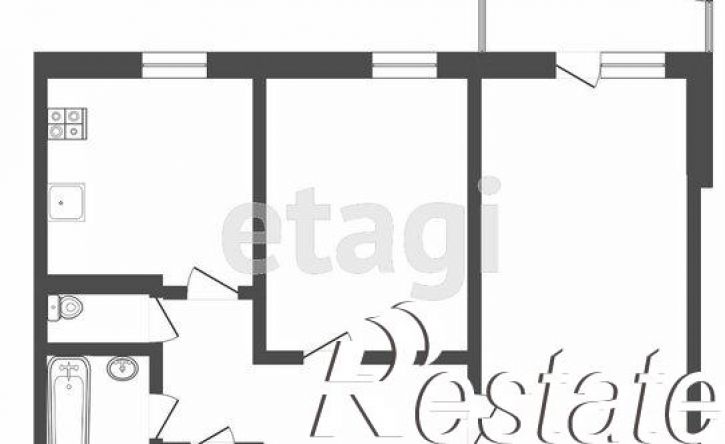 2-комн квартира Ткацкий проезд, 5,  д. 5