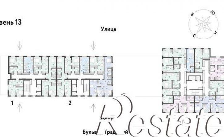 3-комн квартира в новом доме Ставропольская улица, 149,  д. 149