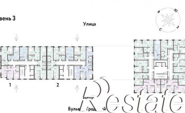 2-комн квартира в новом доме Ставропольская улица, 149,  д. 149