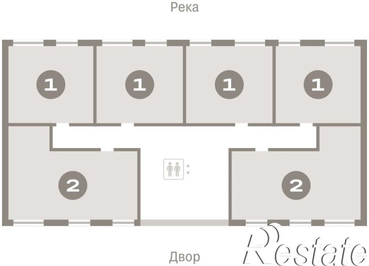 2-комн квартира в новом доме Томская, 60А