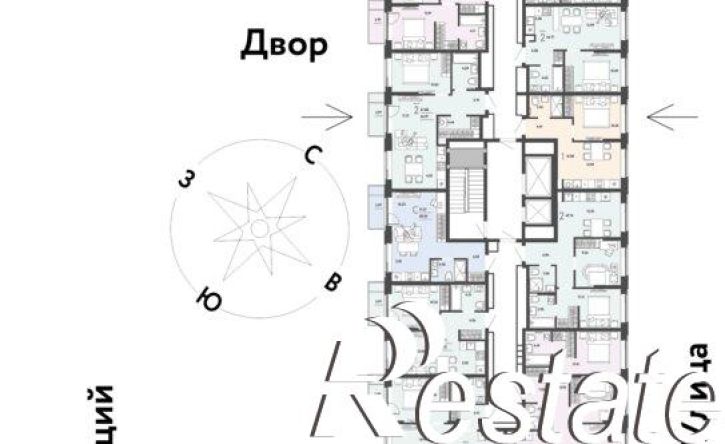 1-комн квартира в новом доме улица Андрея Кореневского, 3 к2,  д. 3 к2