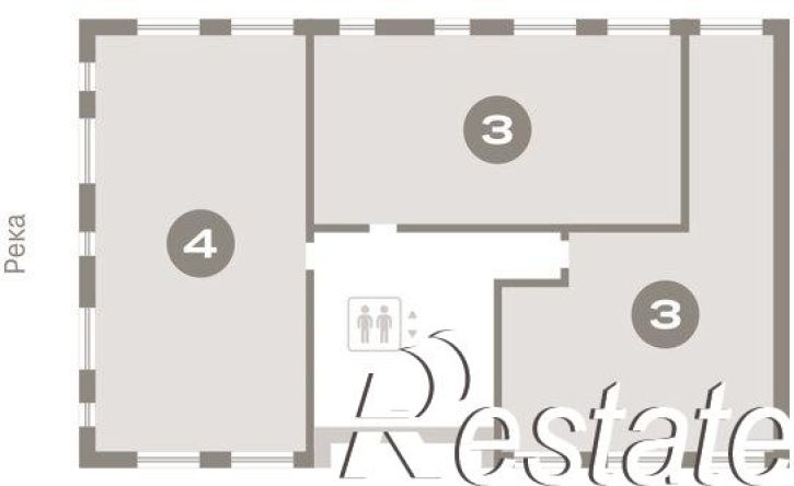 3-комн квартира Причальная улица, 8,  д. 8