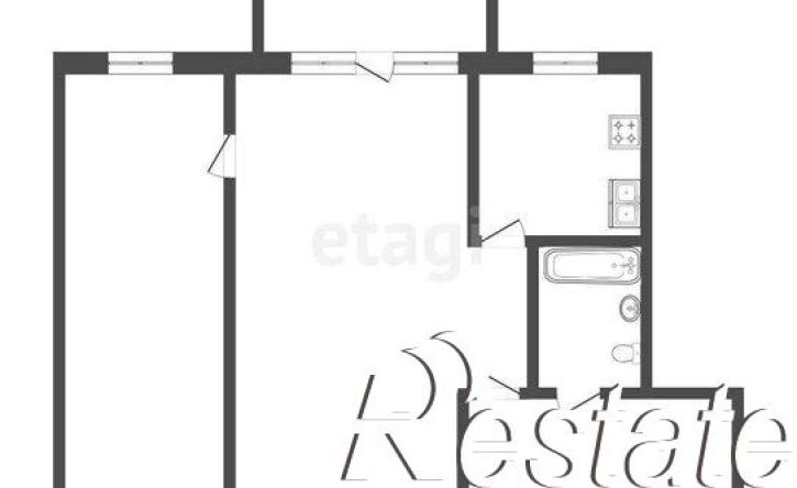 2-комн квартира улица Парфёнова, 28,  д. 28