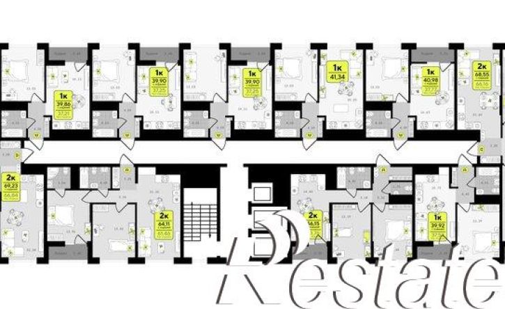 2-комн квартира в новом доме улица Пожарных и спасателей, 8/1,  д. 8/1