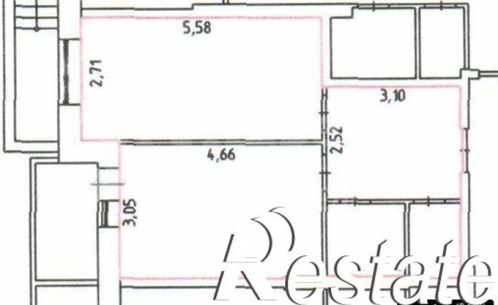 1-комн квартира улица Николая Ростовцева, 23,  д. 23