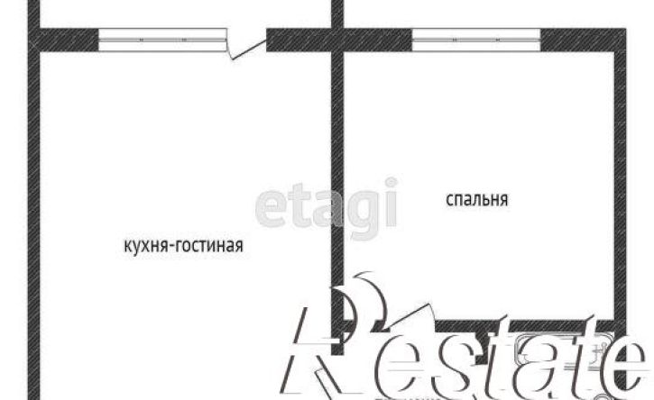 1-комн квартира улица Восстания, 19 к3,  д. 19 к3