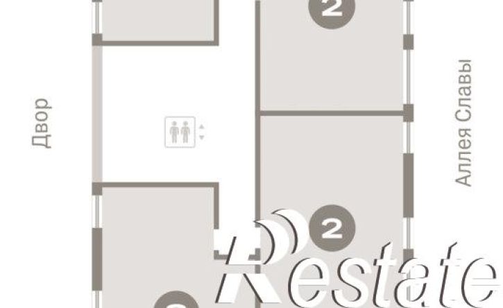 2-комн квартира в новом доме улица Республики, 205 к3,  д. 205 к3