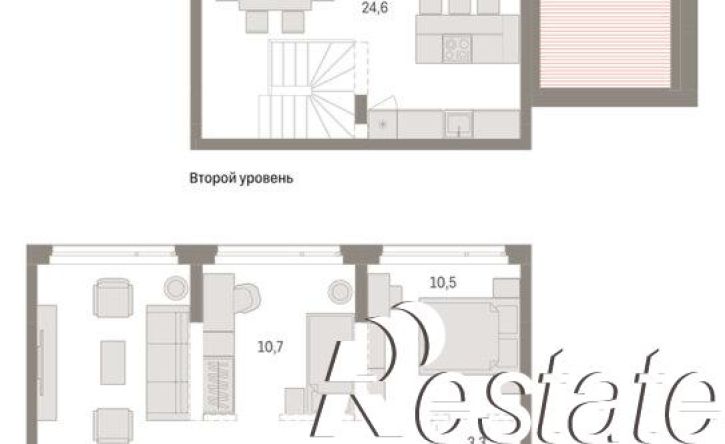2-комн квартира в новом доме улица Республики, 205 к3,  д. 205 к3